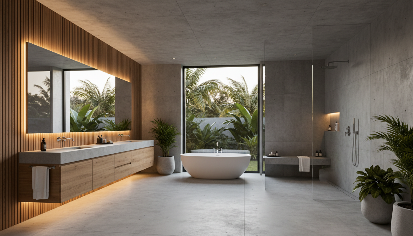 Banheiro de alto padrão