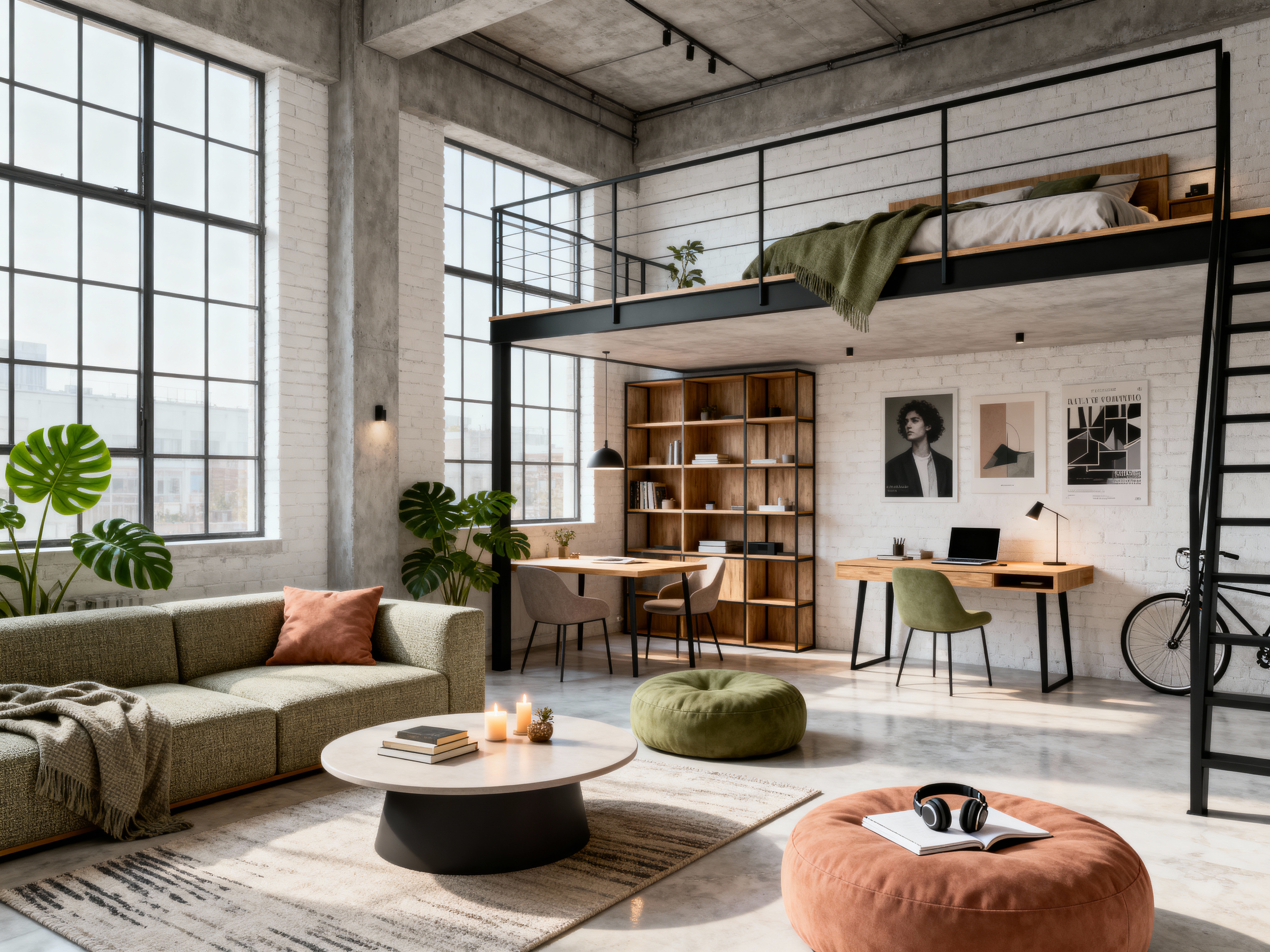 Loft estilo industrial